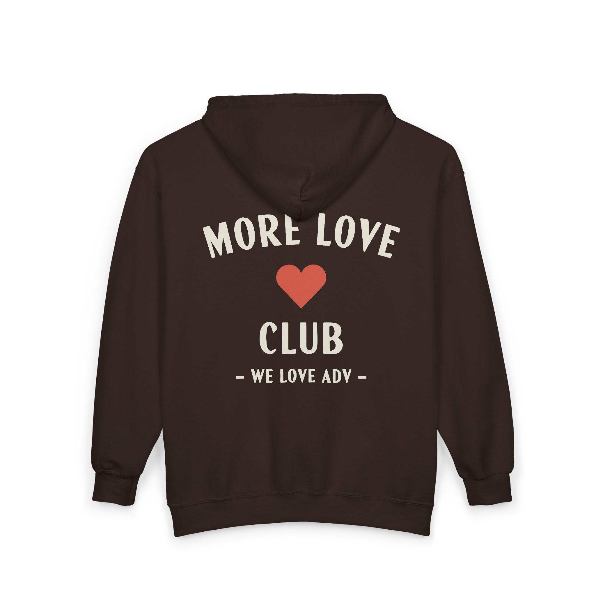 More Love Club Zip Hoodie