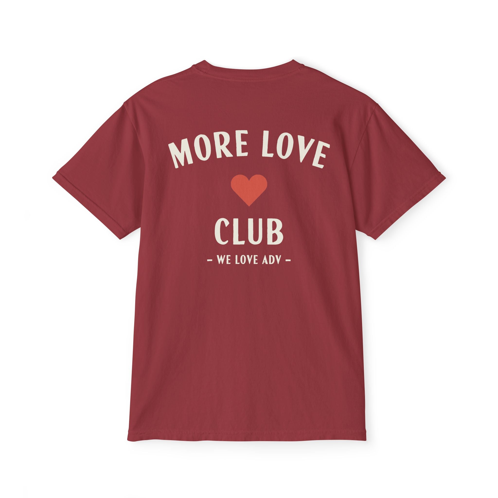 More Love Club Pocket Tee