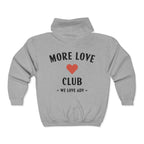 More Love Club Zip Hoodie