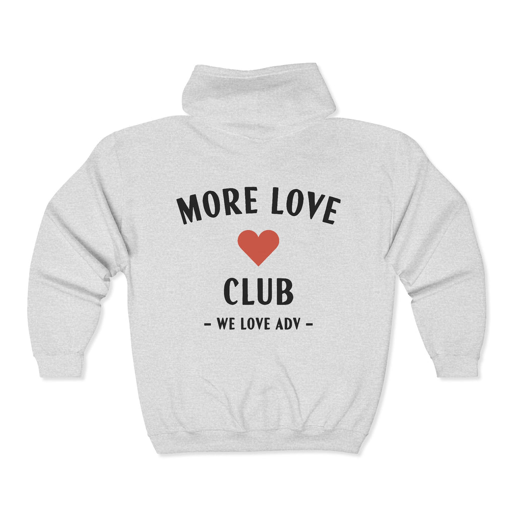 More Love Club Zip Hoodie