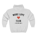 More Love Club Zip Hoodie
