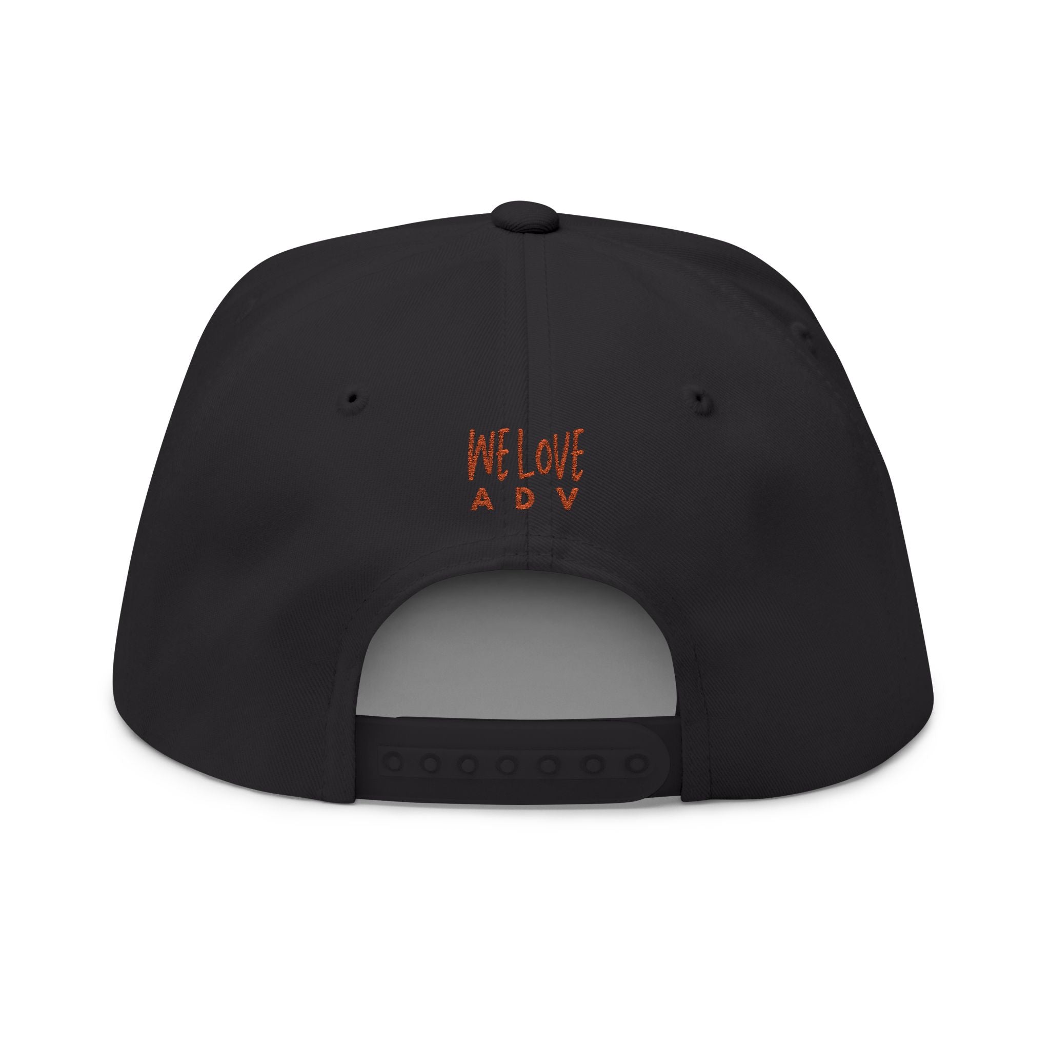 Love Is Louder Embroidered Flat Bill Cap