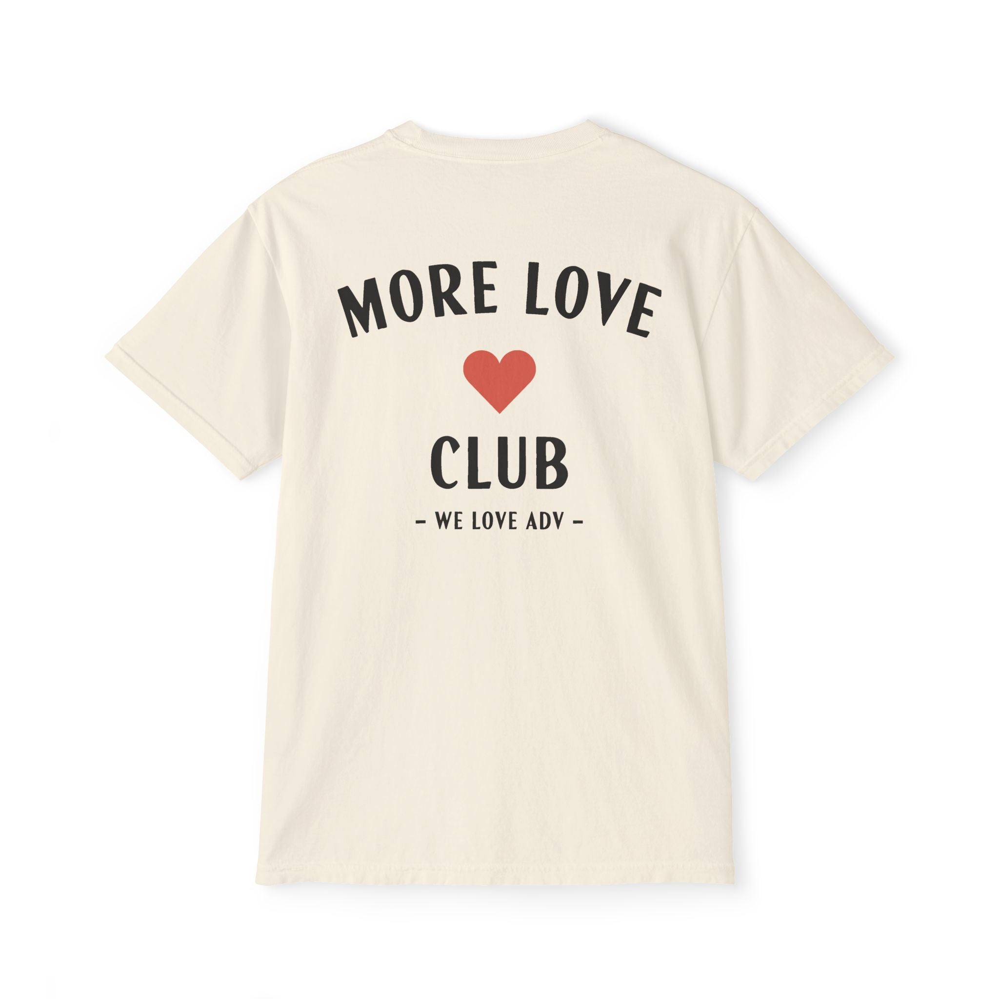 More Love Club Pocket Tee