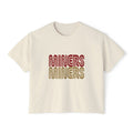 Women’s Retro SF "MINERS" Boxy Tee – Vintage Transit Edition