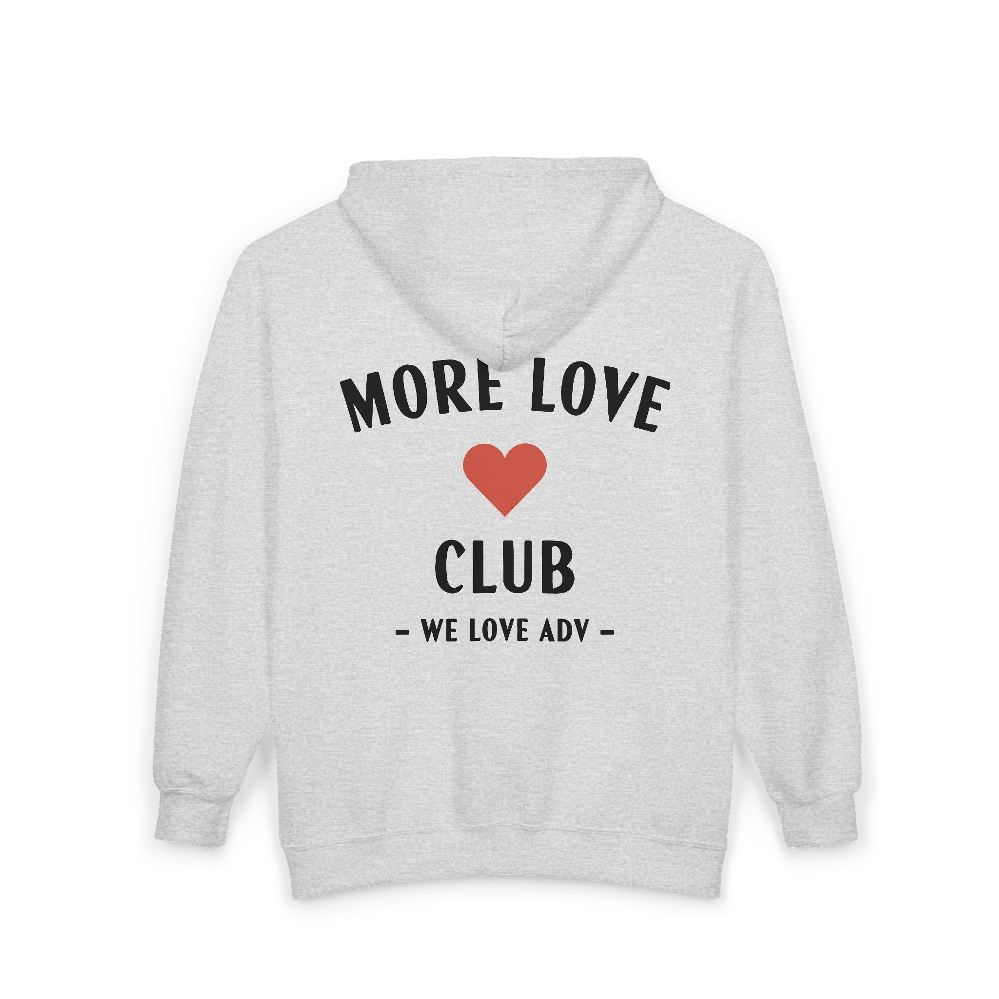 More Love Club Zip Hoodie