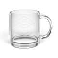 The Clear Choice: Engraved Glass Mug, 12.25 oz