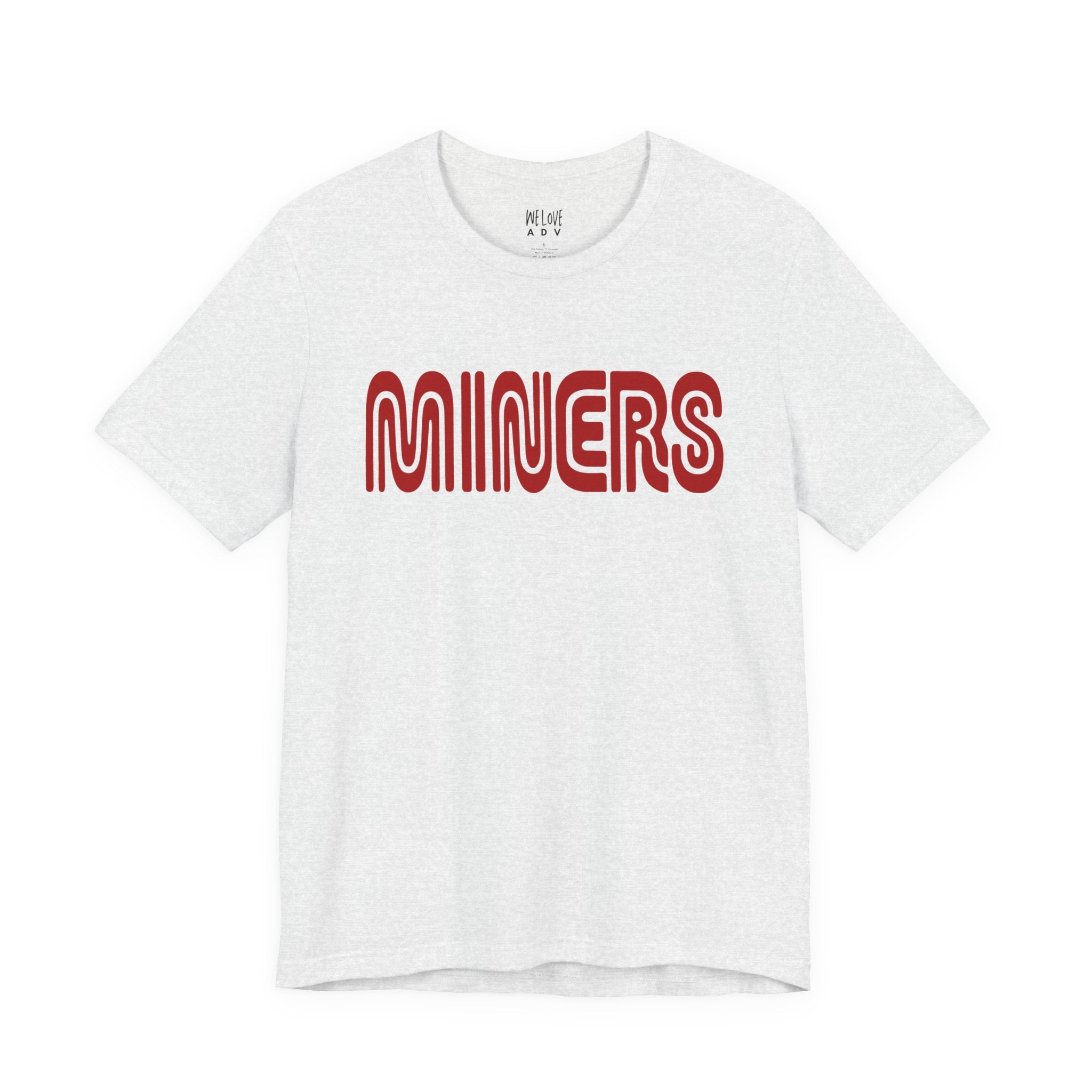 MINERS Retro Transit Tee | Vintage San Francisco Gold Rush Shirt