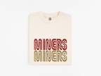 Women’s Retro SF "MINERS" Boxy Tee – Vintage Transit Edition