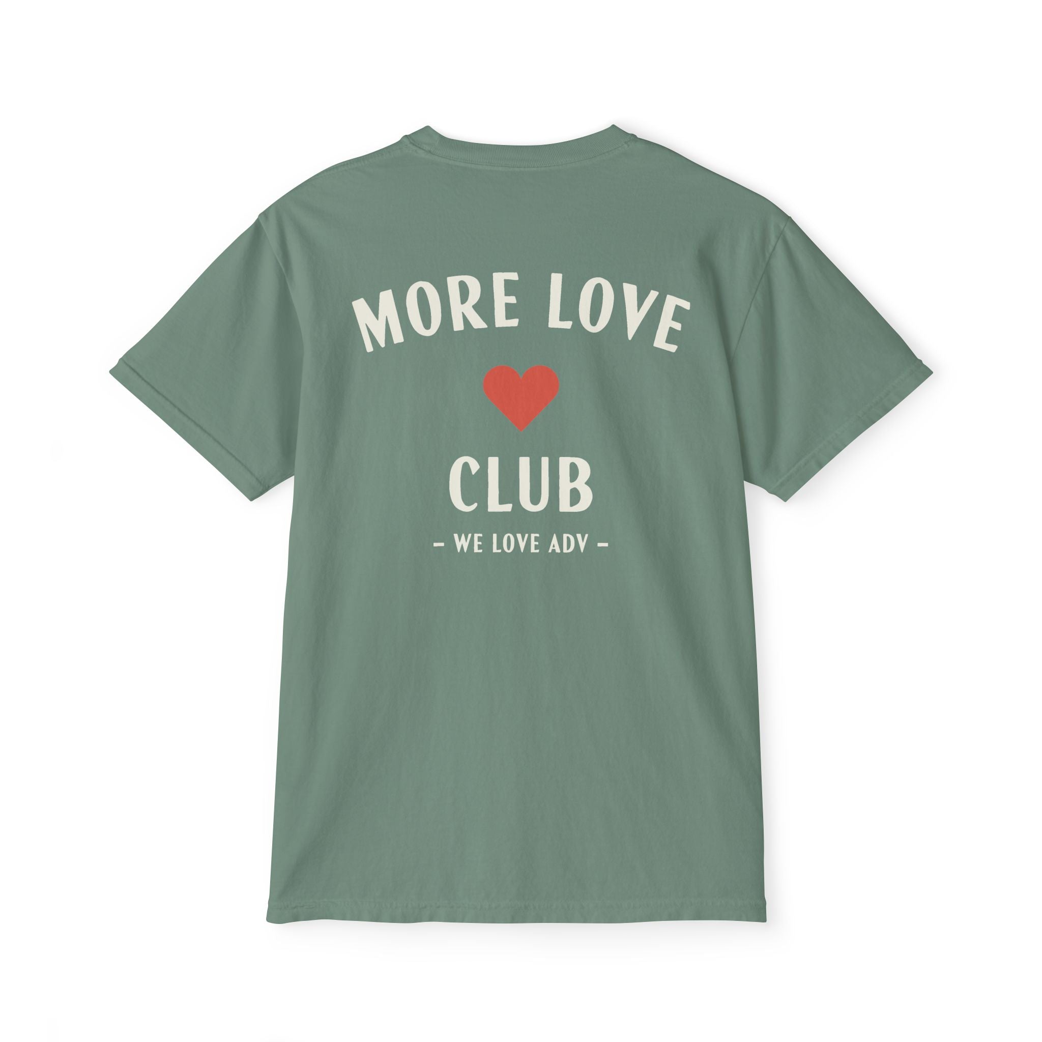 More Love Club Pocket Tee