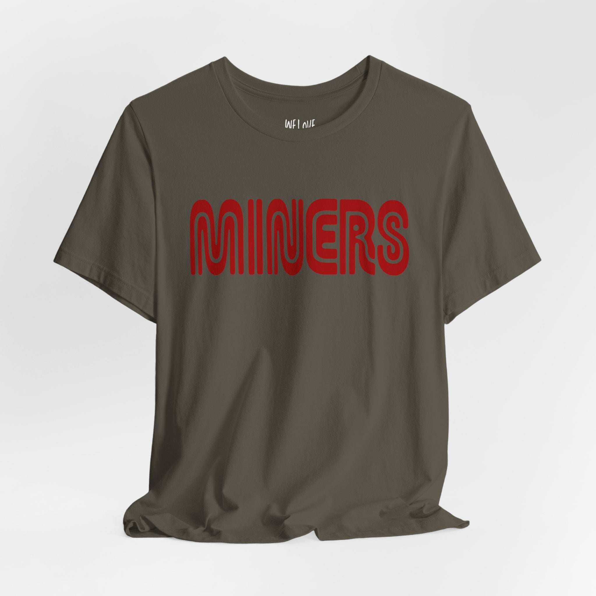 MINERS Retro Transit Tee | Vintage San Francisco Gold Rush Shirt