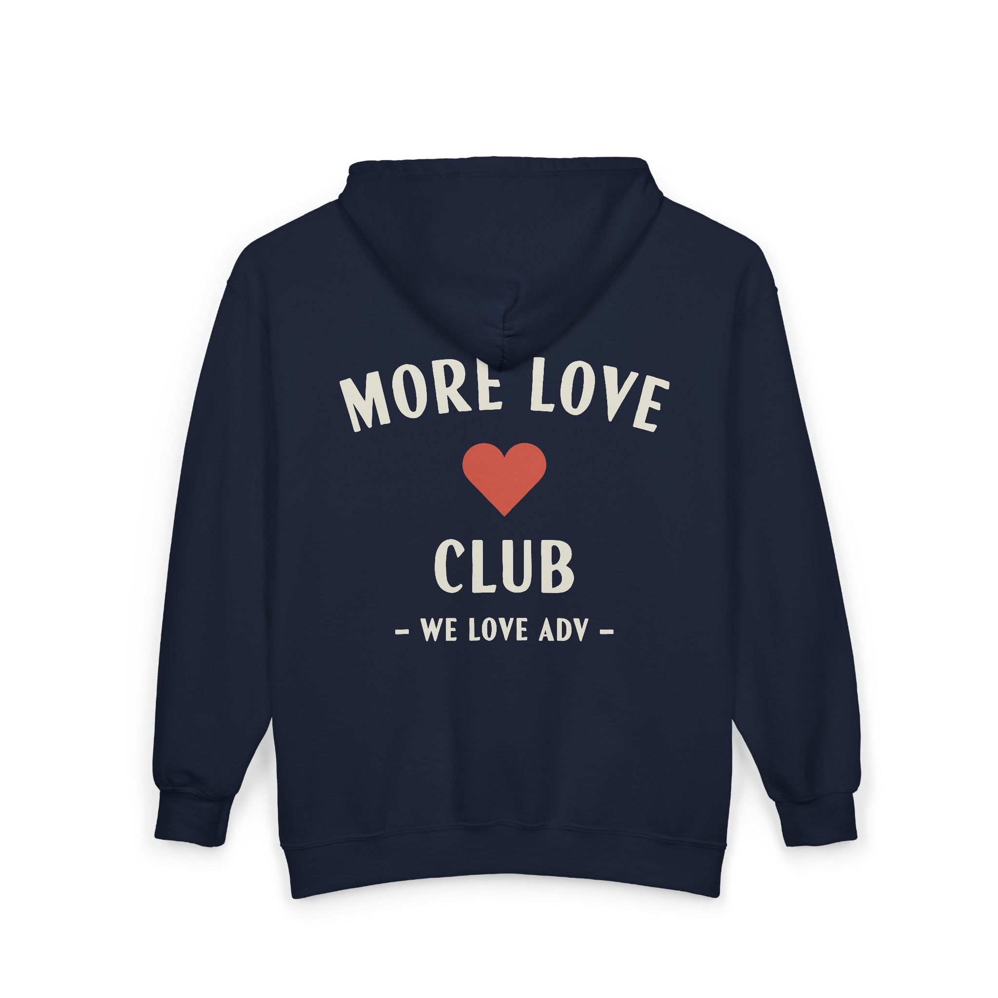 More Love Club Zip Hoodie