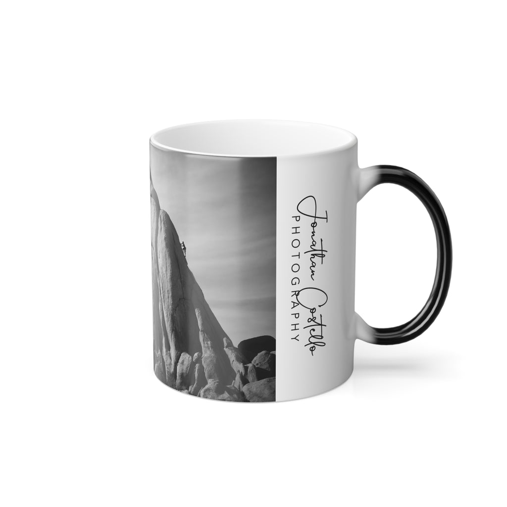 The Reveal: Hidden Valley Climber Morphing Mug, White, 11oz