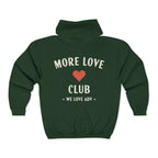 More Love Club Zip Hoodie