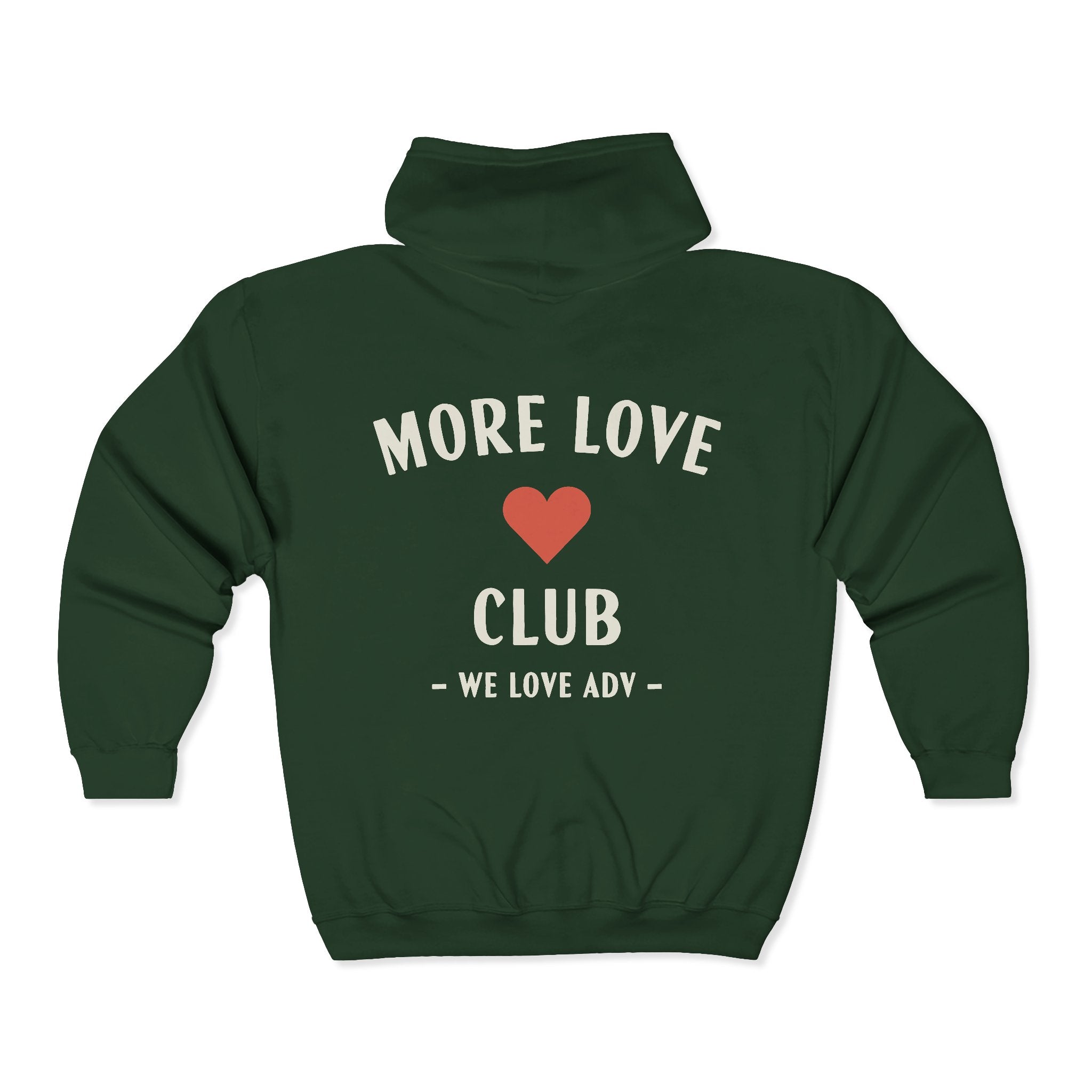 More Love Club Zip Hoodie