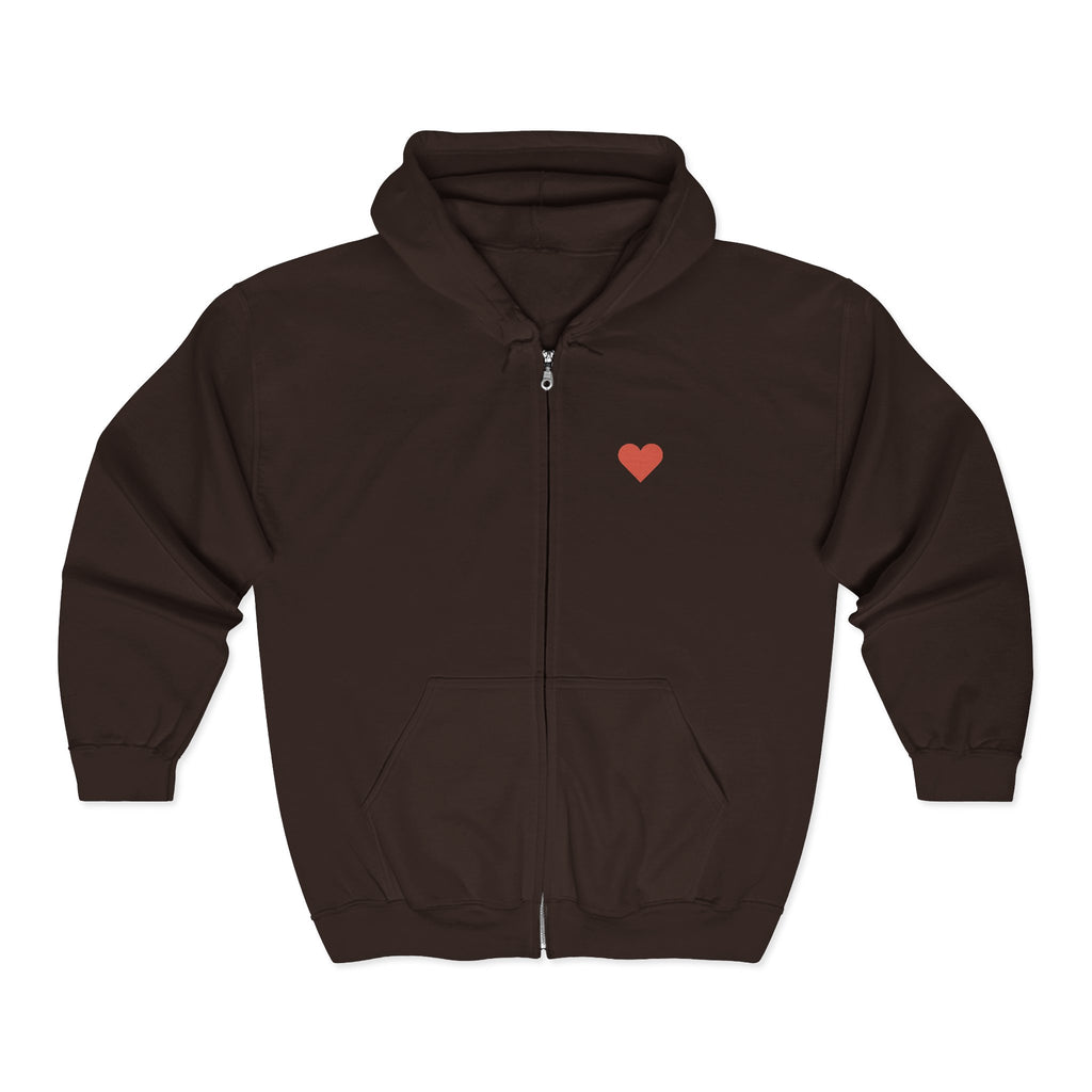 More Love Club Zip Hoodie
