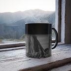 The Reveal: Hidden Valley Climber Morphing Mug, Black, 11oz