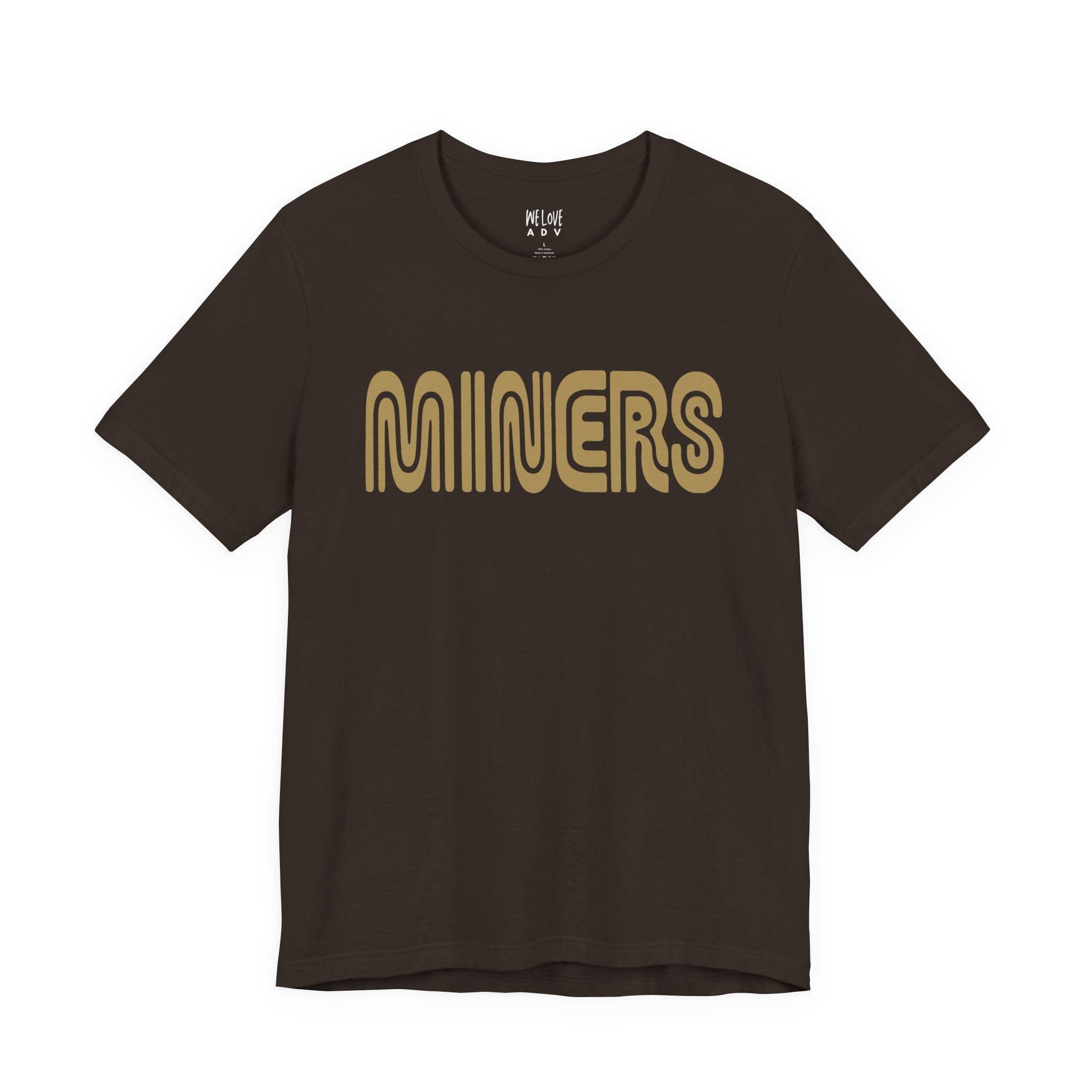 MINERS Retro Transit Tee | Vintage San Francisco Gold Rush Shirt