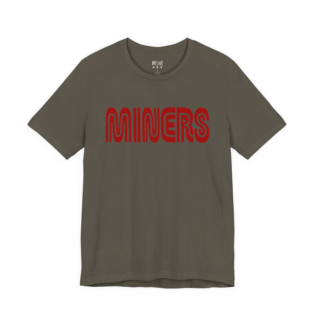 MINERS Retro Transit Tee | Vintage San Francisco Gold Rush Shirt