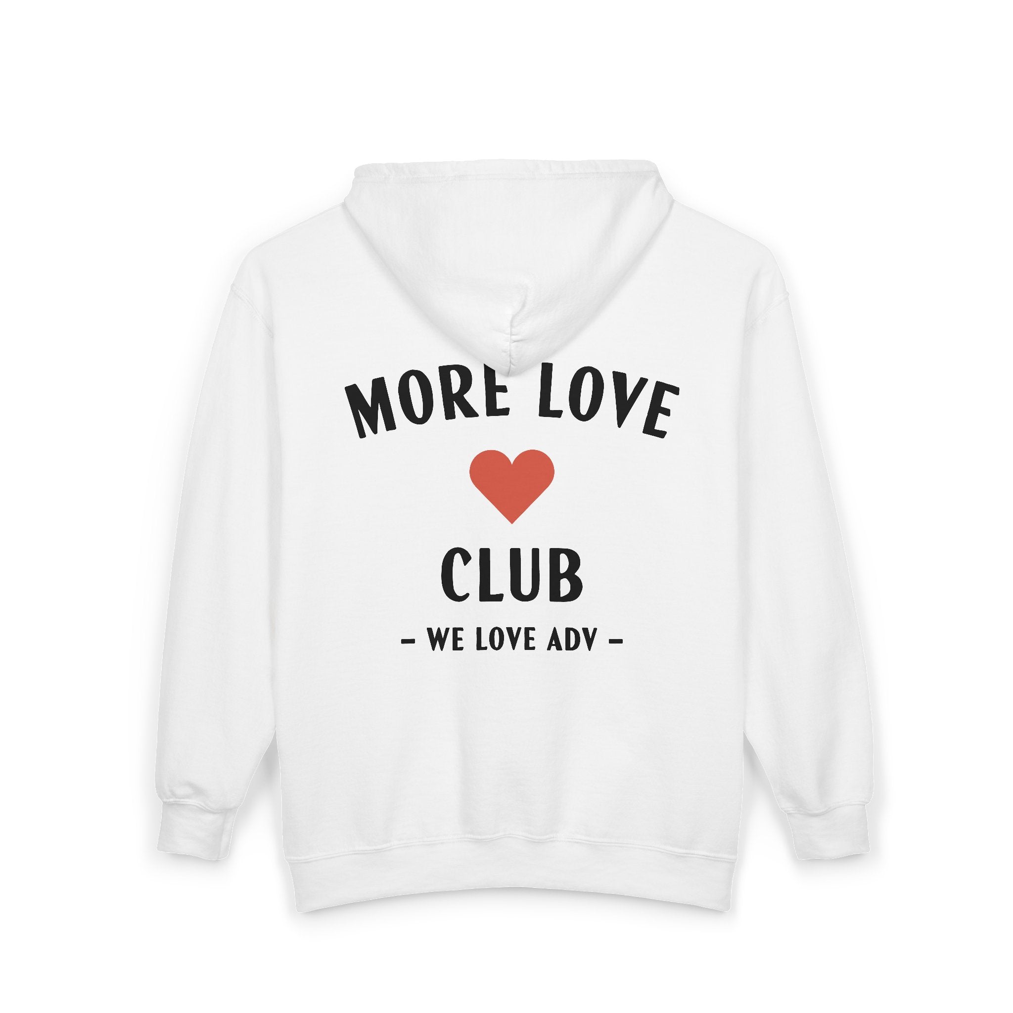 More Love Club Zip Hoodie
