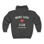 More Love Club Zip Hoodie