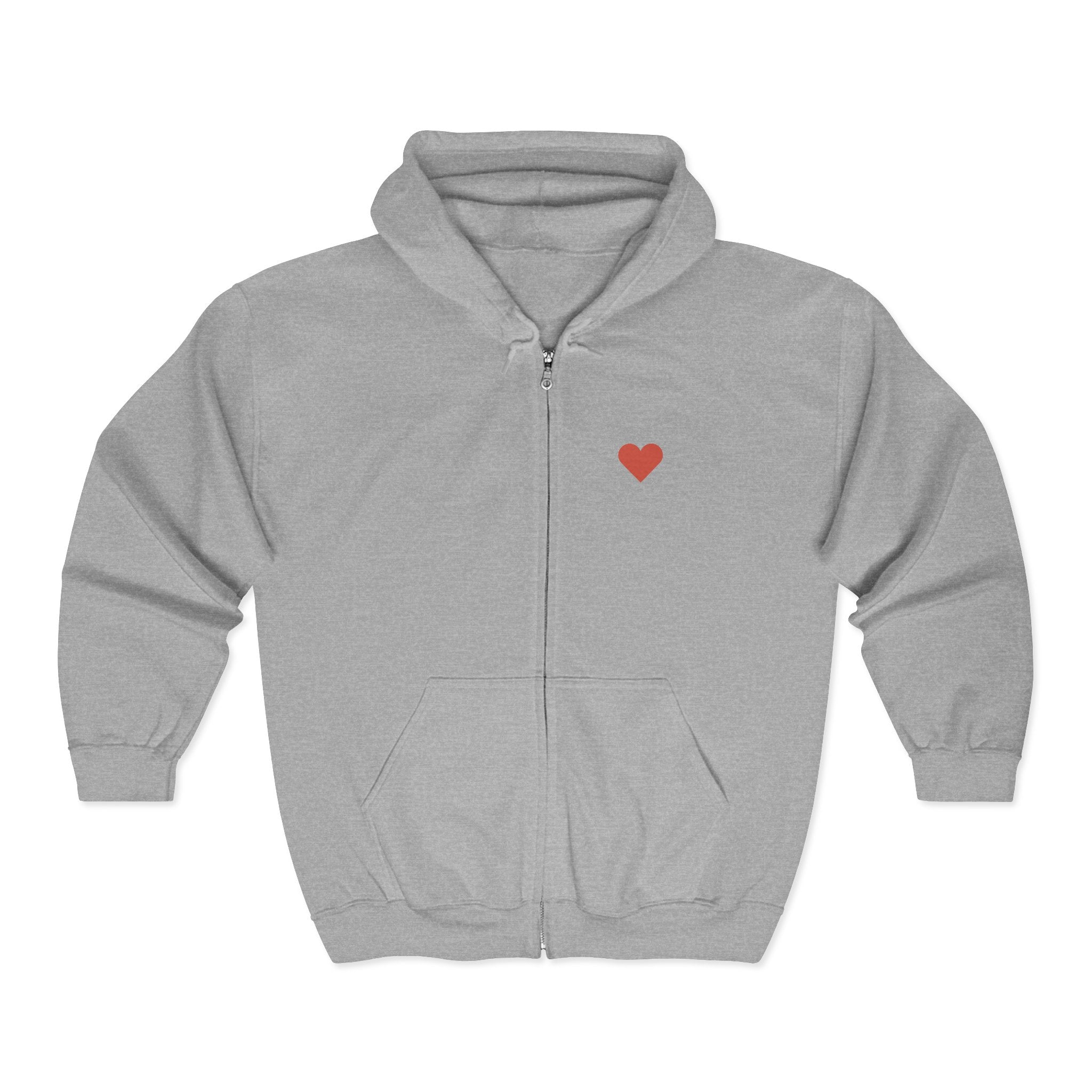 More Love Club Zip Hoodie