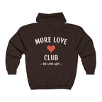 More Love Club Zip Hoodie