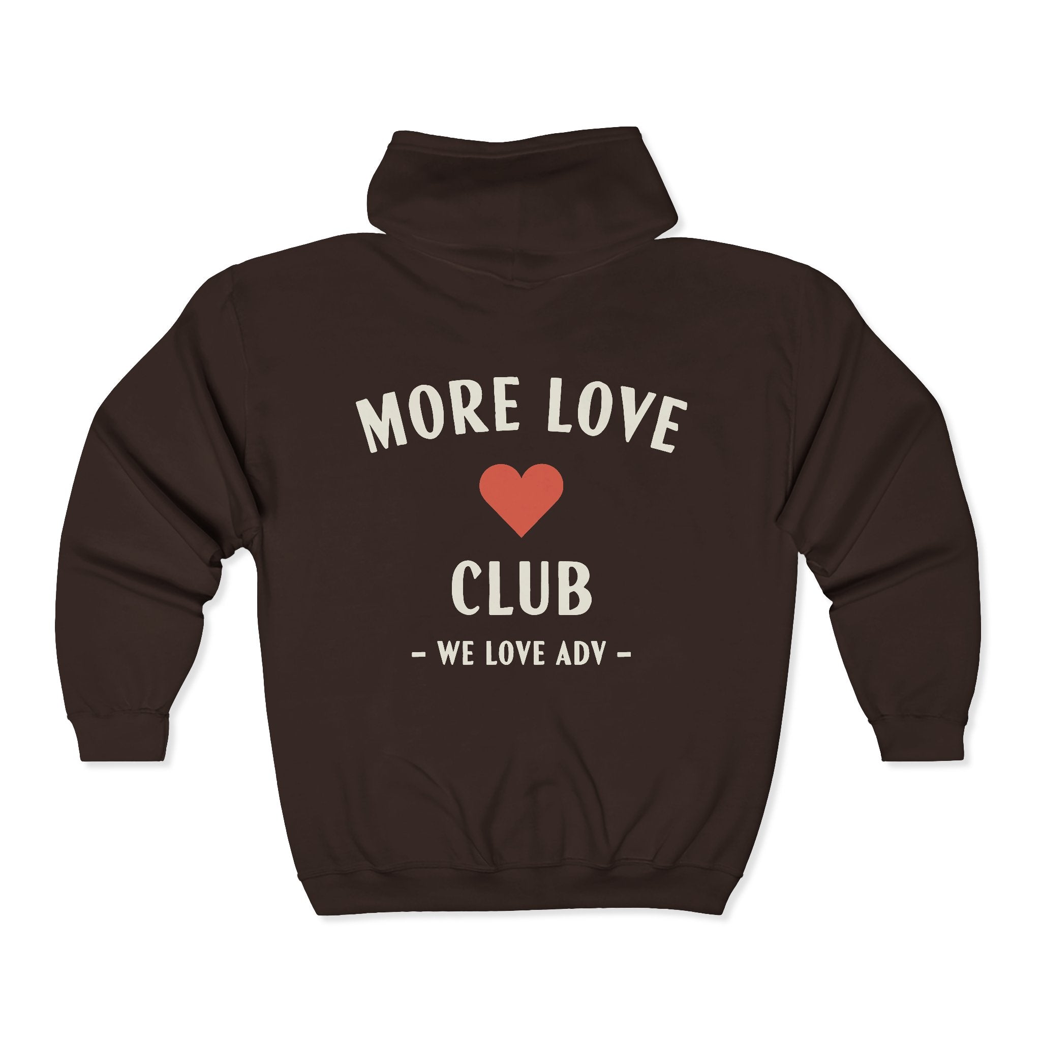 More Love Club Zip Hoodie