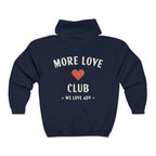 More Love Club Zip Hoodie