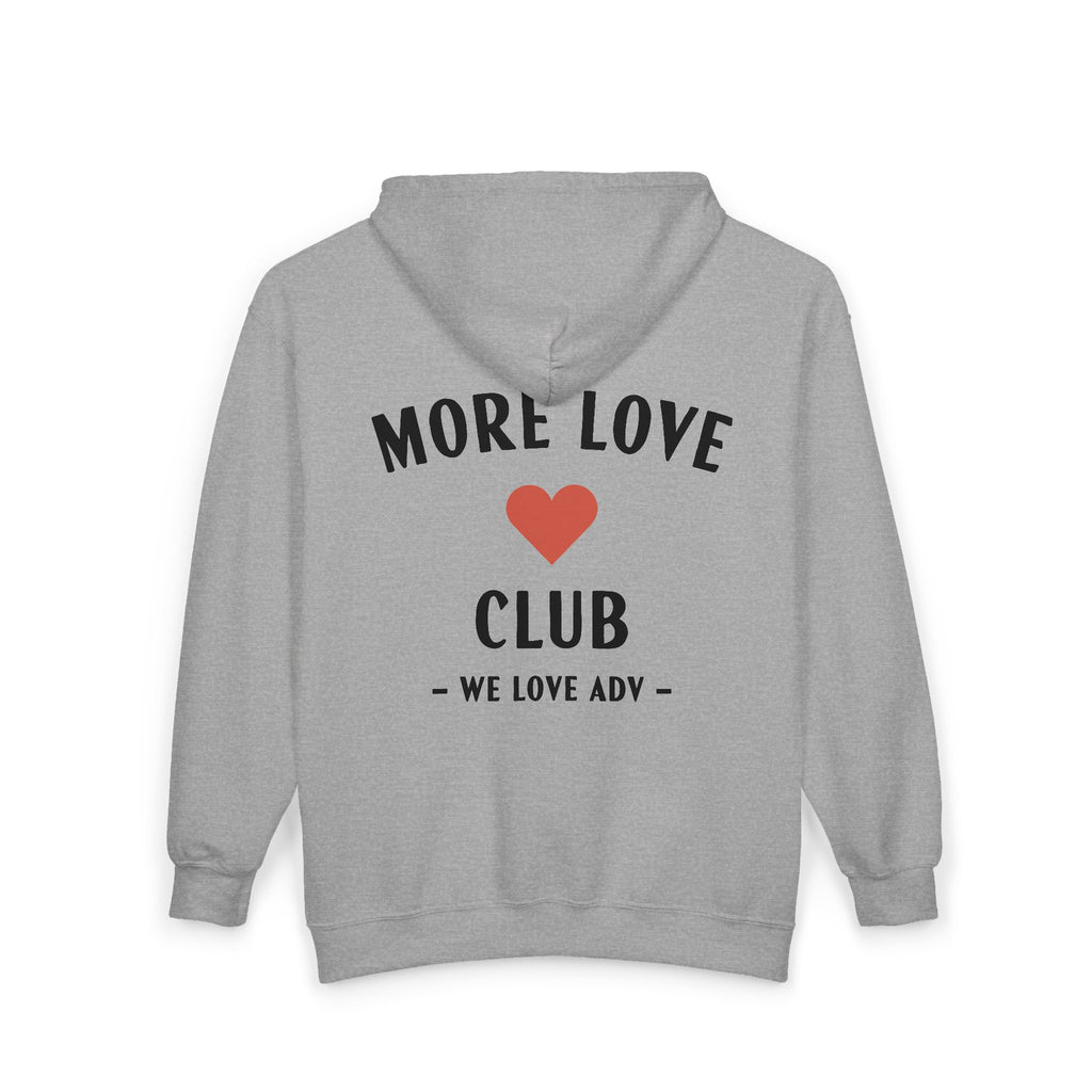 More Love Club Zip Hoodie