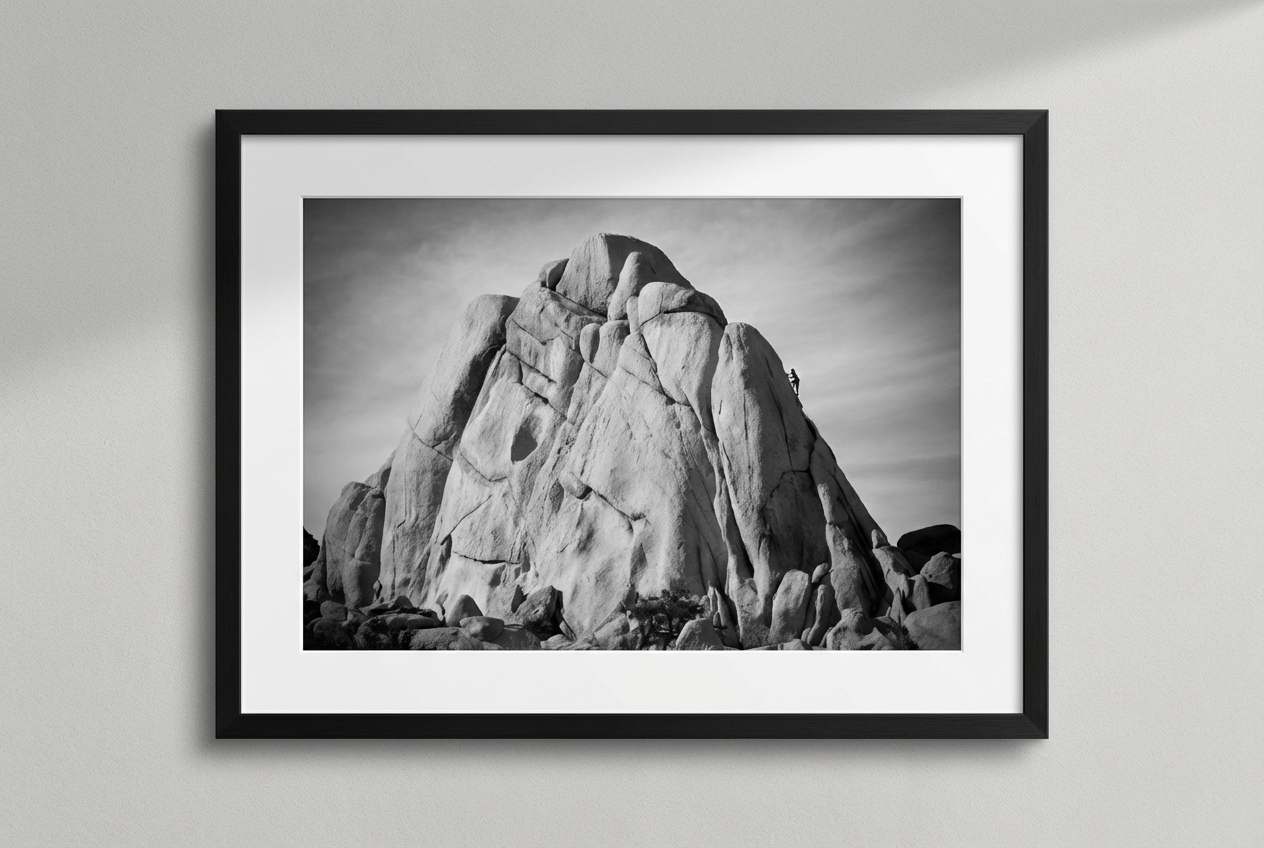 Joshua Tree Climber | Fine Art Photography Print